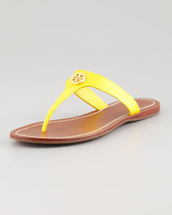 Yellow sandals