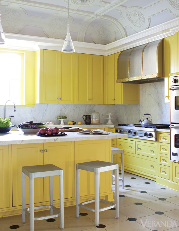 Yellow kitchen