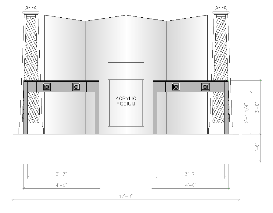 Mint Symposium Stage Elevation