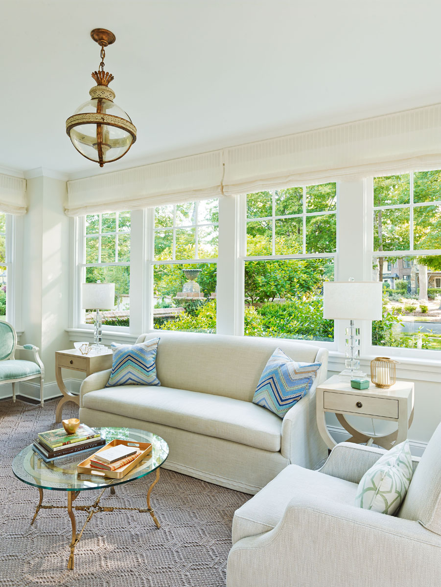 Interior Designer Charlotte NC Sunroom