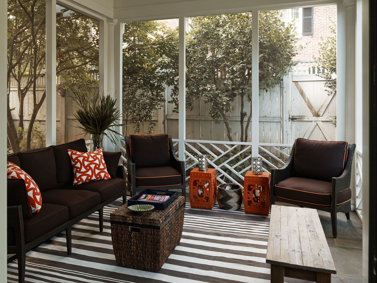 Interior Designer Charlotte NC Porch