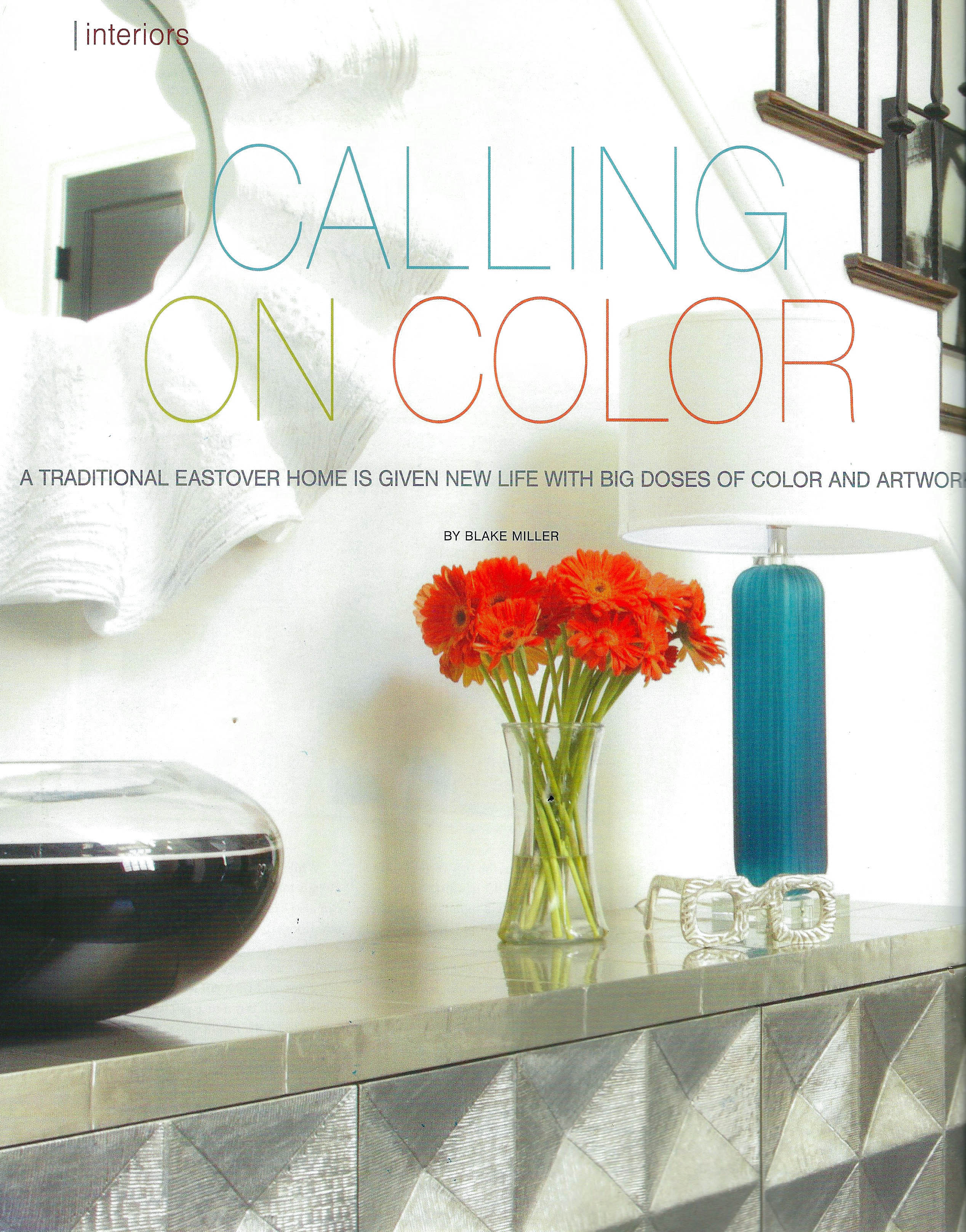 Calling on color SouthPark Magazine