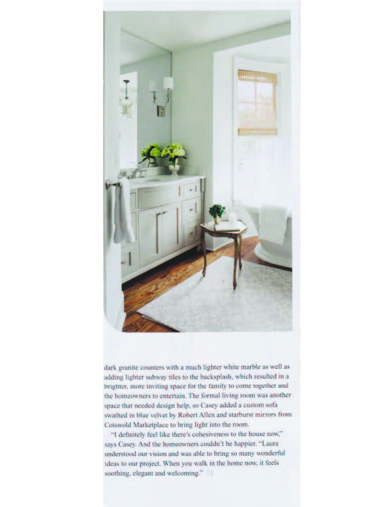 Laura Casey Interior Designer Charlotte Southpark Magazine