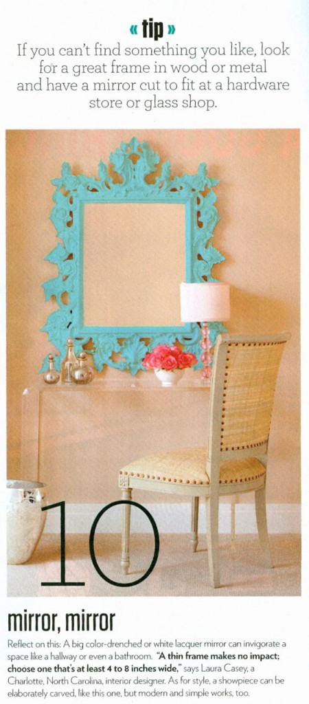 Interior Decorator Mirror I