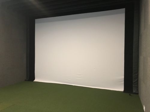 Golf Simulator- Laura Casey Interiors