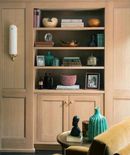 bookcase styling